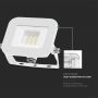 White LED Floodlights - Samsung - IP65 - 10W - 735 Lumens - 4000K - 5 Years