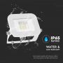 White LED Floodlights - Samsung - IP65 - 10W - 735 Lumens - 4000K - 5 Years