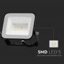 Black LED Floodlights - Samsung - IP65 - 20W - 1620 Lumens - 3000K - 5 Years