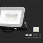 Black LED Floodlights - Samsung - IP65 - 30W - 2505 Lumens - 4000K - 5 Years