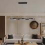 Designer Ceiling Lights - Designer Hanging Lights - IP20 - Black Body - 38 Watts - 4560 Lumens - 4000K