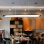 Designer Ceiling Lights - Designer Hanging Lights - IP20 - Black Body - 24 Watts - 3000 Lumens - 4000K