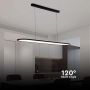 Designer Ceiling Lights - Designer Hanging Lights - IP20 - Black Body - 24 Watts - 3000 Lumens - 4000K