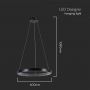 Designer Ceiling Lights - Designer Hanging Lights - IP20 - Black Body - 19 Watts - 2160 Lumens - 4000K