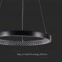 Designer Ceiling Lights - Designer Hanging Lights - IP20 - Black Body - 19 Watts - 2160 Lumens - 4000K