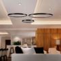 Designer Ceiling Lights - Designer Hanging Lights - IP20 - Black Body - 57 Watts - 6840 Lumens - 4000K