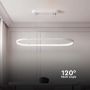 Designer-Deckenleuchten - Designer-Hängelampen - IP20 - Weißes Gehäuse - 24 Watt - 2760 Lumen - 4000K