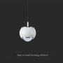 Designer Ceiling Lights - Designer Hanging Lights - IP20 - White Body - 9 Watts - 1000 Lumens - 3000K