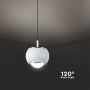 Designer Ceiling Lights - Designer Hanging Lights - IP20 - White Body - 9 Watts - 1000 Lumens - 3000K