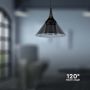 Designer Ceiling Lights - Designer Hanging Lights - IP20 - Black Body - 9 Watts - 1000 Lumens - 4000K