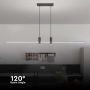 Designer Ceiling Lights - Designer Hanging Lights - IP20 - Black Body - 19 Watts - 2160 Lumens - 3000K