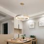 Designer Ceiling Lights - Designer Hanging Lights - IP20 - White+Wood Body - 32 Watts - 4000 Lumens - 4000K