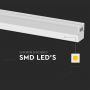 White Surfaced Linear Lights - IP20 - 40W - 4300 Lumens - 4000K