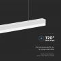 White Surfaced Linear Lights - IP20 - 40W - 4300 Lumens - 4000K