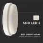 LED-Kuppelleuchten - Bulkhead - IP54 - 12 Watt - 1160 Lumen - 3000K