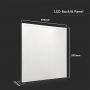 LED panelen - 60x60 - IP20 - Witte behuizing - 36 watt - 4320 lumen - 4000K