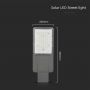 Solar Lights - Solar Streetlights - IP65 - 2500 Lumens - 4000K