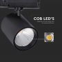 LED Tracklights - COB Tracklights - IP20 - Black - 35 Watts - 3000 Lumens - 4000K