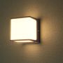 LED Wall Lights - Outdoor Square Lights - IP65 - Brown Body - 8 Watts - 750 Lumens - 3000K