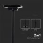 Black Solar Lights - 2IN1 - Garden - Spike - Light - IP65 - 220 Lumens - 3IN1