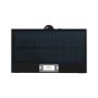 Solar Wall Lights - Sensor - IP65 - Black Body - 3 Watts - 350 Lumens - 4000K+3000K