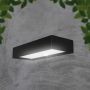 Solar Wall Lights - Sensor - IP65 - Black Body - 900 Lumens - 4000K