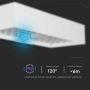 Solar Wall Lights - Sensor - IP65 - White Body - 900 Lumens - 4000K