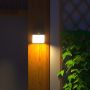 Solar Lights - Solar Wall Lights Sensor - IP65 - Black+White - 2 Watts - 200 Lumens - 4000K