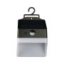 Solar Lights - Solar Wall Lights Sensor - IP65 - Black+White - 2 Watts - 200 Lumens - 4000K