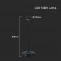 Rechargeable Table Lamps - IP20 - Black Body - 1.6 Watts - 130 Lumens - 3IN1