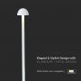 Rechargeable Table Lamps - IP20 - White Body - 1.6 Watts - 130 Lumens - 3IN1