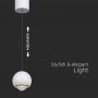 Table Lamps - Hanging Lamps - IP20 - White Body - 5 Watts - 500 Lumens - 3000K