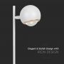 Table Lamps - IP20 - White Body - 5 Watts - 500 Lumens - 3000K