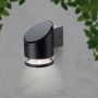 Solar Lights - Solar Wall Lamp - IP54 - Black Body - 70 Lumens - 3000K