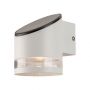 Solar Lights - Solar Wall Lamp - IP54 - White Body - 70 Lumens - 3000K