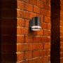 Solar Lights - Solar Wall Lamp - IP54 - Black Body - 70 Lumens - 3000K