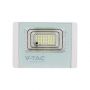 Projecteurs solaires blancs - 12W - IP65 - 550 Lumens - 6400K