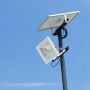 White Solar Floodlights - 20W -IP65 - 1650 Lumens - 4000K