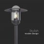 Outdoor Lighting - Pole Lamps - IP44 - Matt Black Body