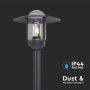 Outdoor Lighting - Pole Lamps - IP44 - Matt Black Body