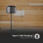 Rechargeable Table Lamps - IP54 - Black Body - 1.5 Watts - 150 Lumens - 2700K+5700K