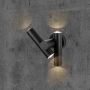 Outdoor Lighting - Adjustable Wall Lamps - IP44 - Black Body - 6 Watts - 620 Lumens - 3000K