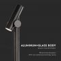 Outdoor Lighting - Bollard Lamps - IP44 - Black Body - 4 Watts - 390 Lumens - 3000K