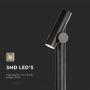 Outdoor Lighting - Bollard Lamps - IP44 - Black Body - 4 Watts - 390 Lumens - 3000K