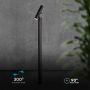 Outdoor Lighting - Bollard Lamps - IP44 - Black Body - 4 Watts - 390 Lumens - 3000K