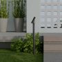 Outdoor Lighting - Bollard Lamps - IP44 - Black Body - 4 Watts - 390 Lumens - 3000K