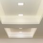 LED Mini Panels - Backlit -  Recessed Series - IP20 - White Body - 3 Watts - 330 Lumens - 4000K