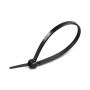 Nylon Cable Tie - 2.5x200mm - Black - 100Pcs/Pack