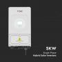 Hybrid Solar Inverters - Single Phase - White - 5 Years - IP65