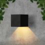 Solar Lights - Solar Wall Lights Sensor - IP65 - Black - 860 Lumens - 3000K